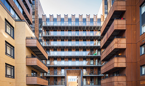 City Wharf courtyard