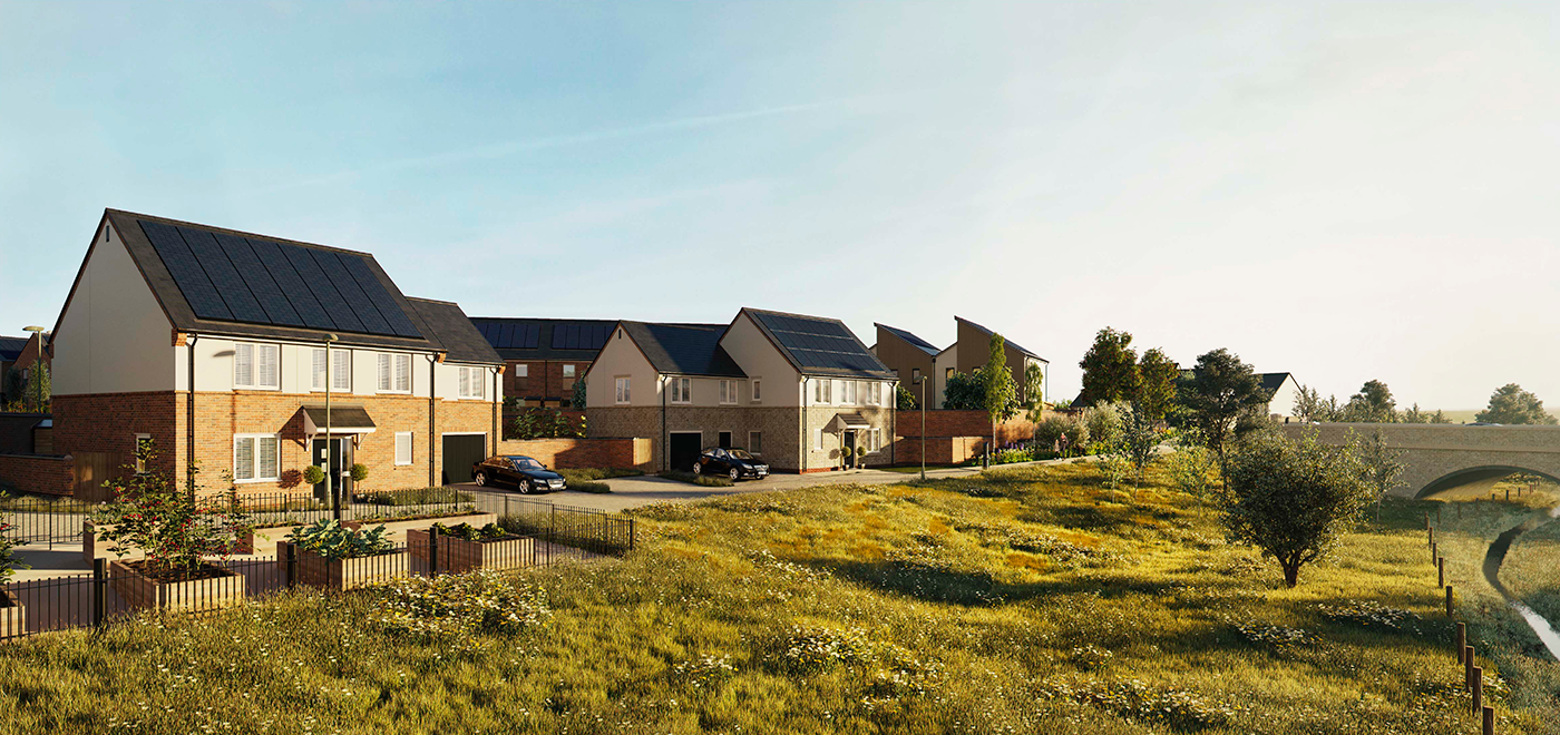 Elmsbrook new homes development Bicester, Oxfordshire FABRICA