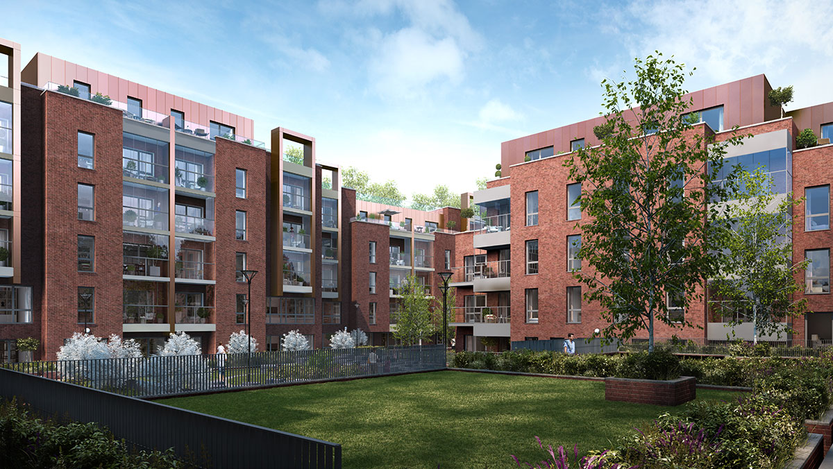 Courtyard CGI