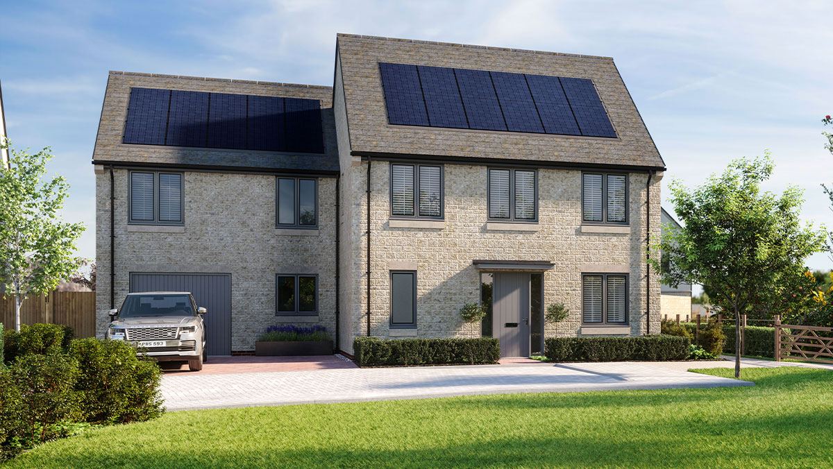 New Homes Development in Bicester Elmsbrook FABRICA