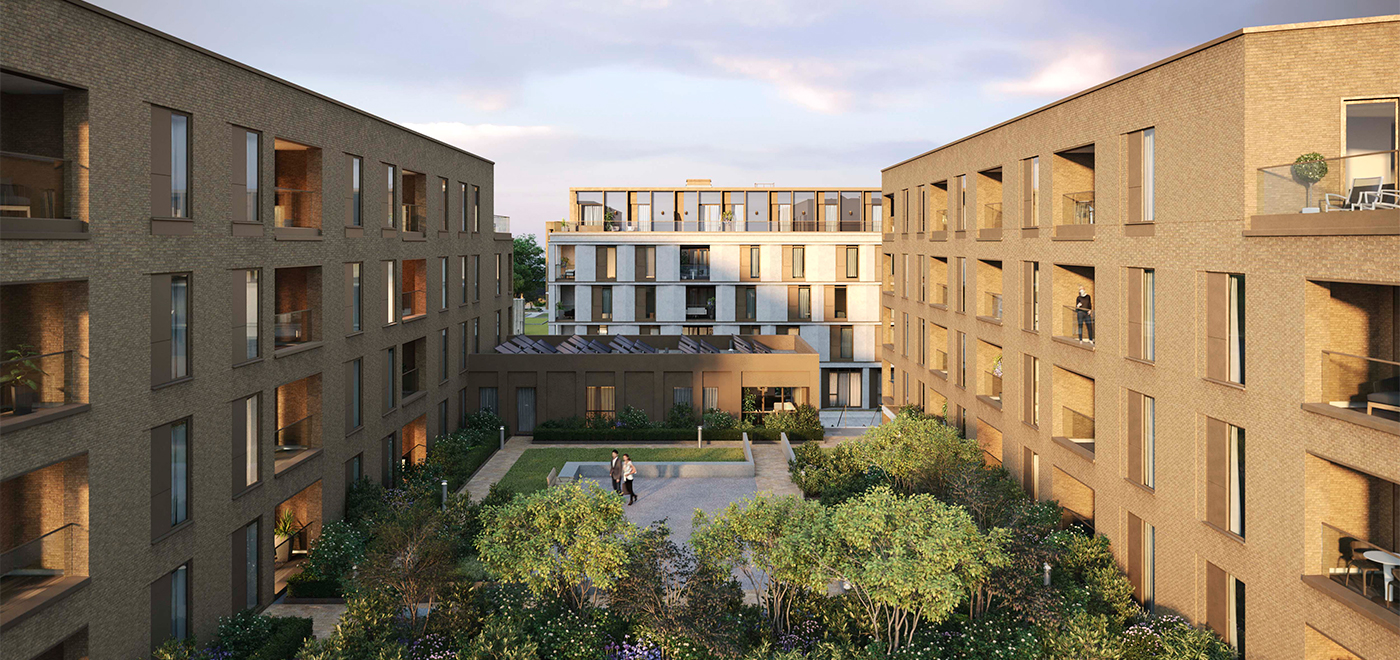 Walton Court Gardens | Shared Ownership CGI