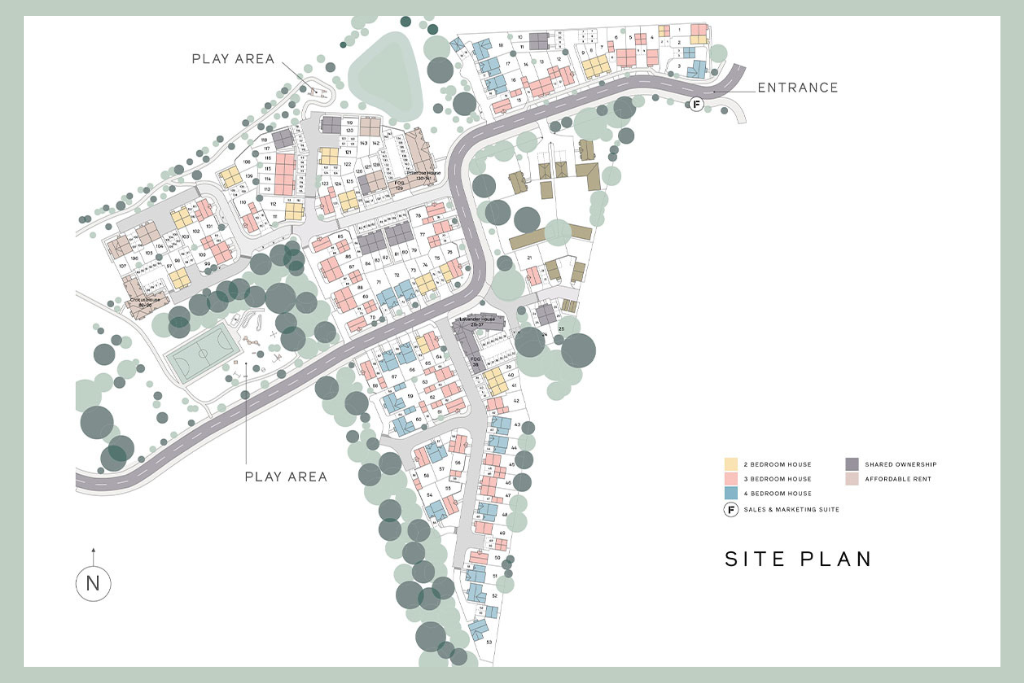Siteplan Heatherwell Place
