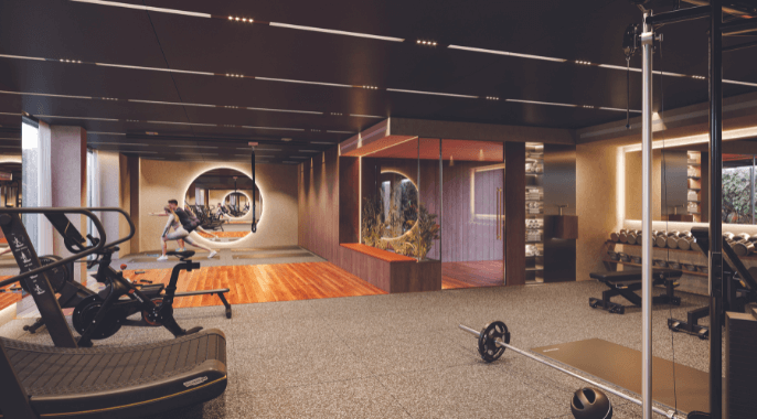 West Hampstead Central Development Gym FABRICA