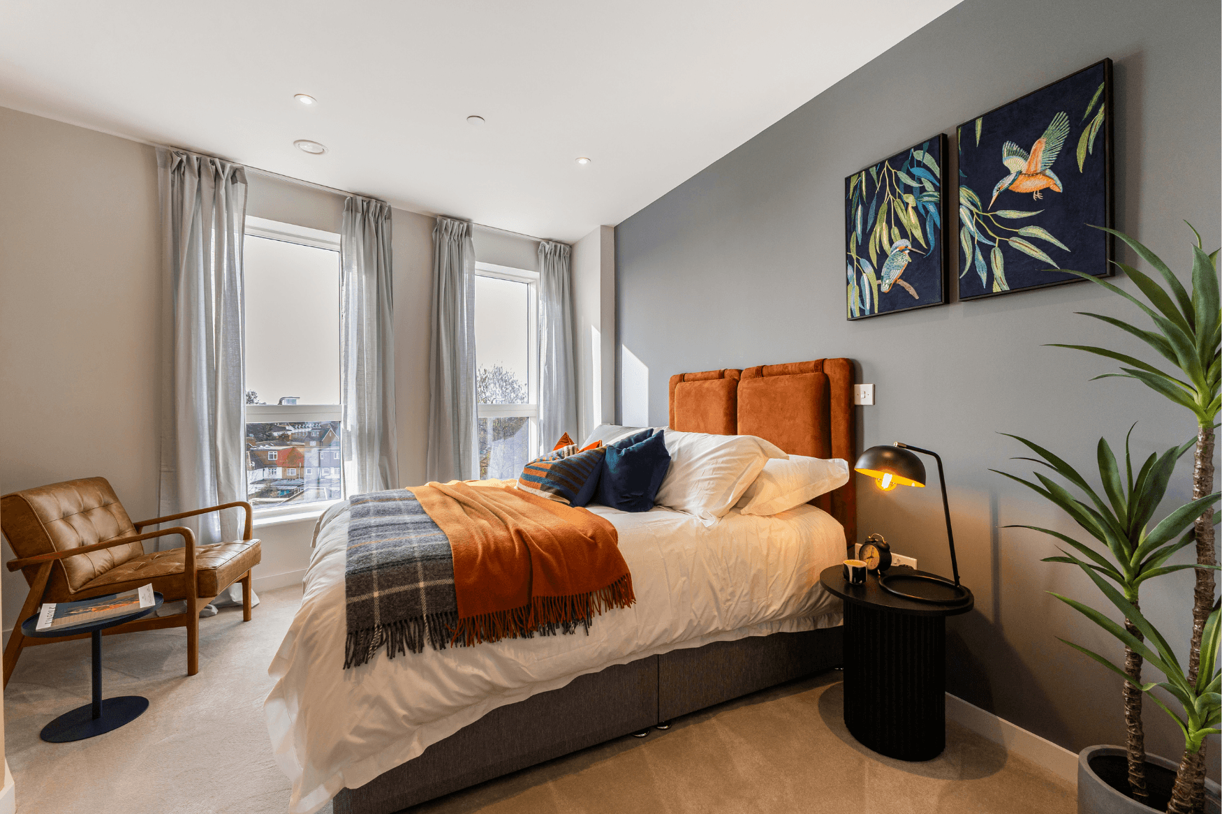 The Hue bedroom