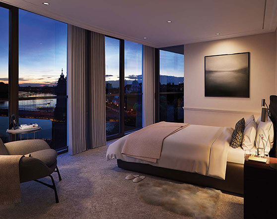 Queen's Wharf bedroom