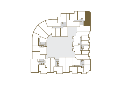 Location of this apartment on the floor